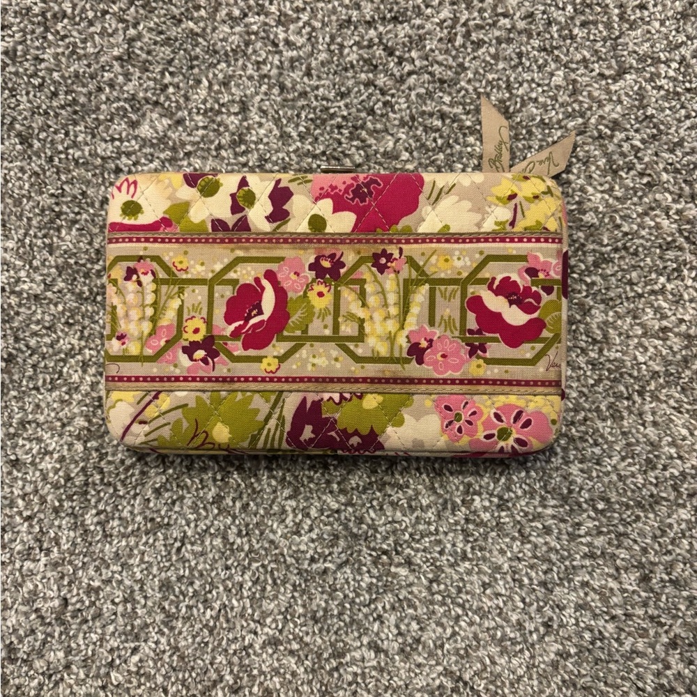 Vera Bradley Make Me Blush Opera Wallet